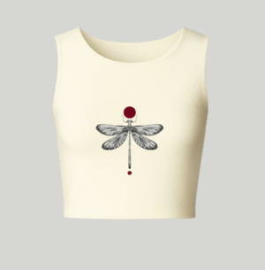 KNITTED COTTON SLEEVELESS BLOUSE