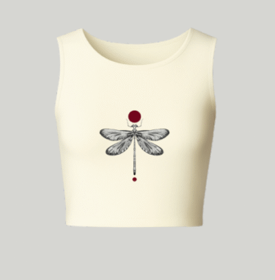 KNITTED COTTON SLEEVELESS BLOUSE
