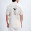 LINEN COTTON SHIRT WITH PRINT