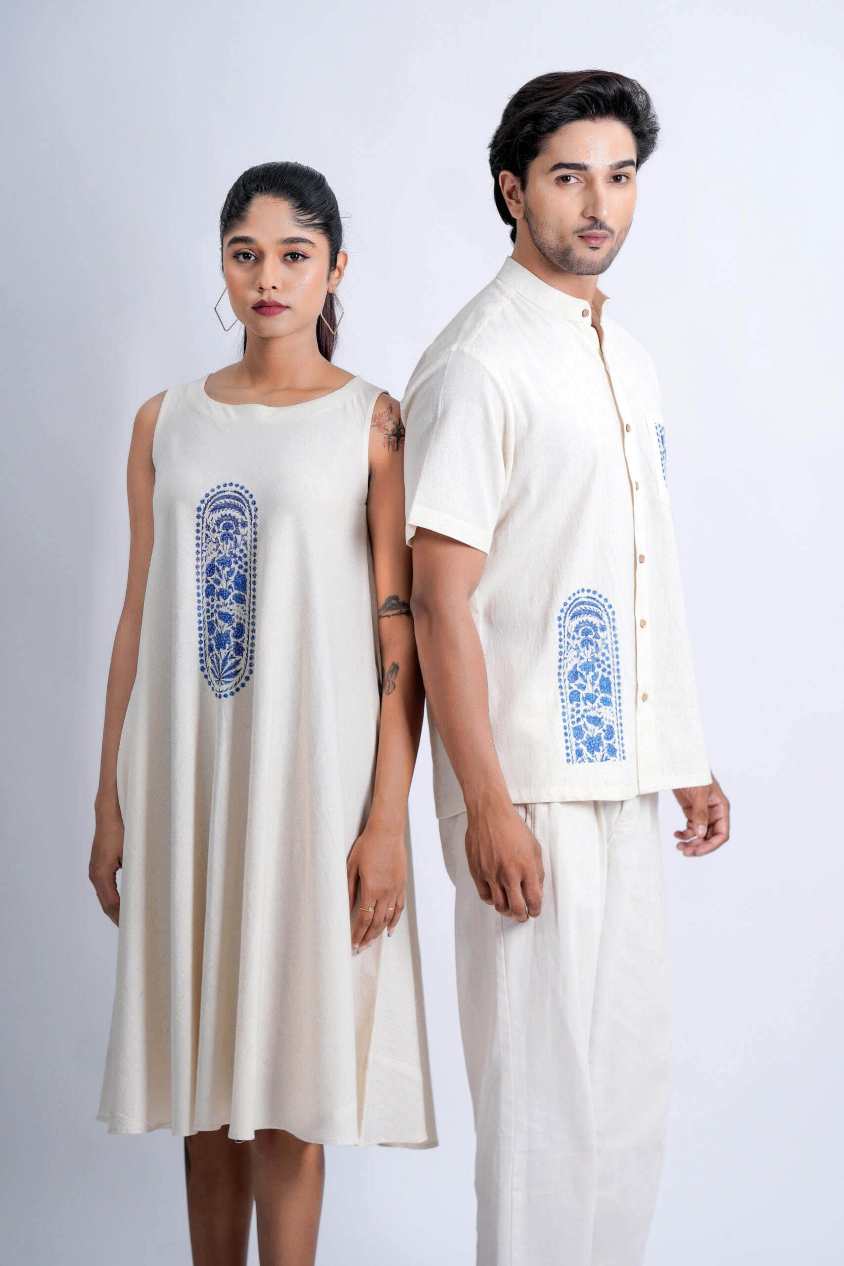 UNIK TOGETHER WEAR INDIGO ARK MOTIF