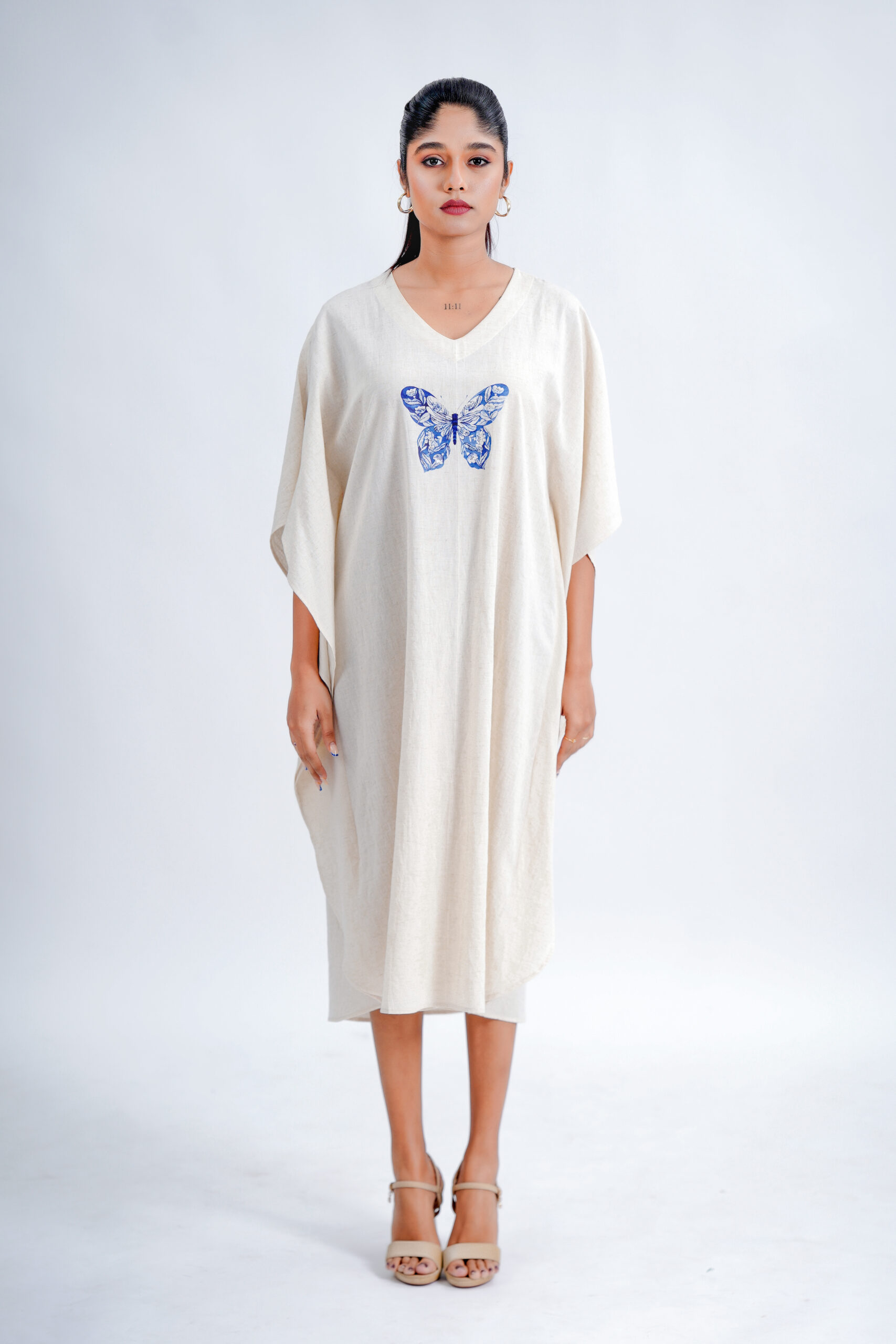 LINEN COTTON KAFTAN