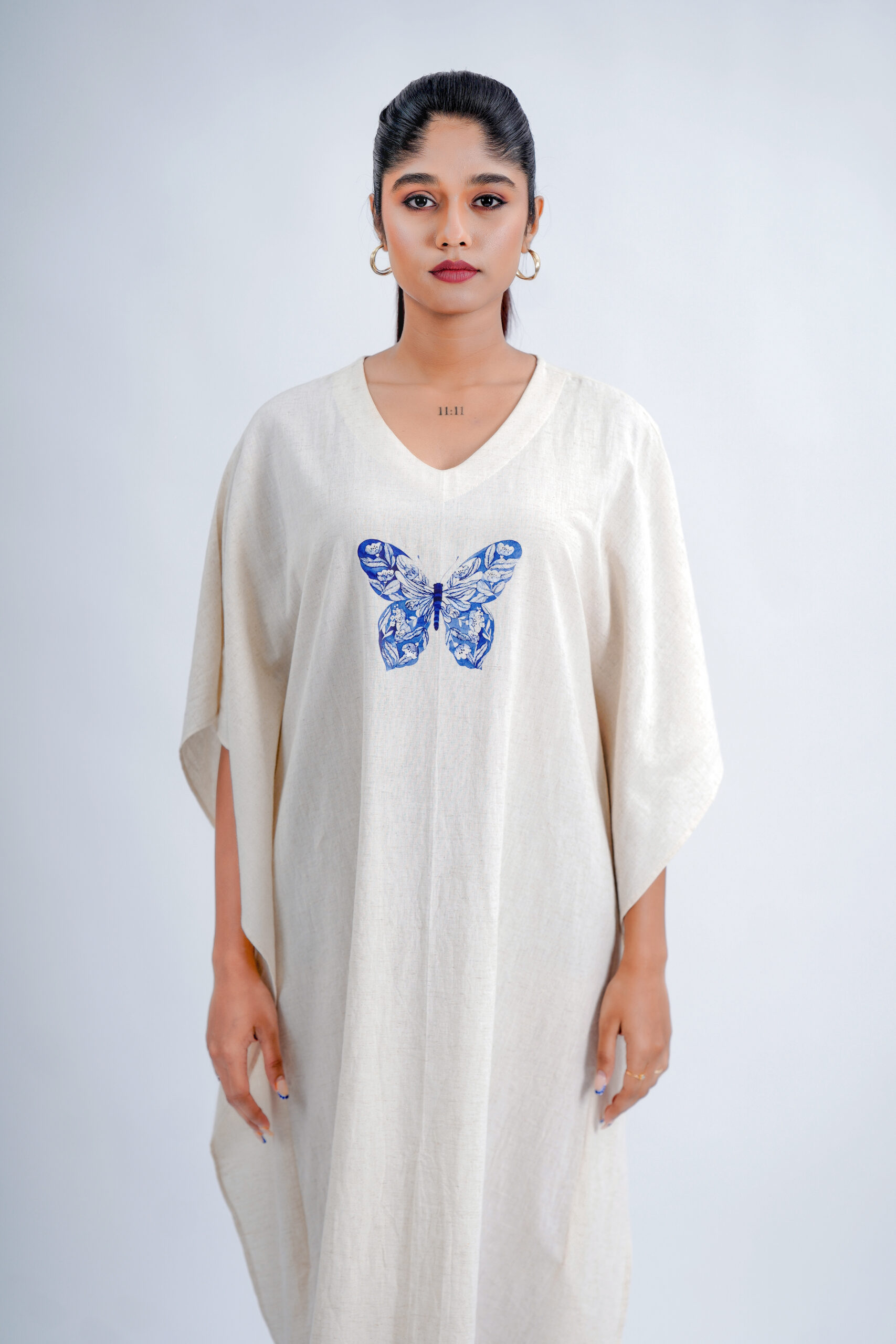 LINEN COTTON KAFTAN