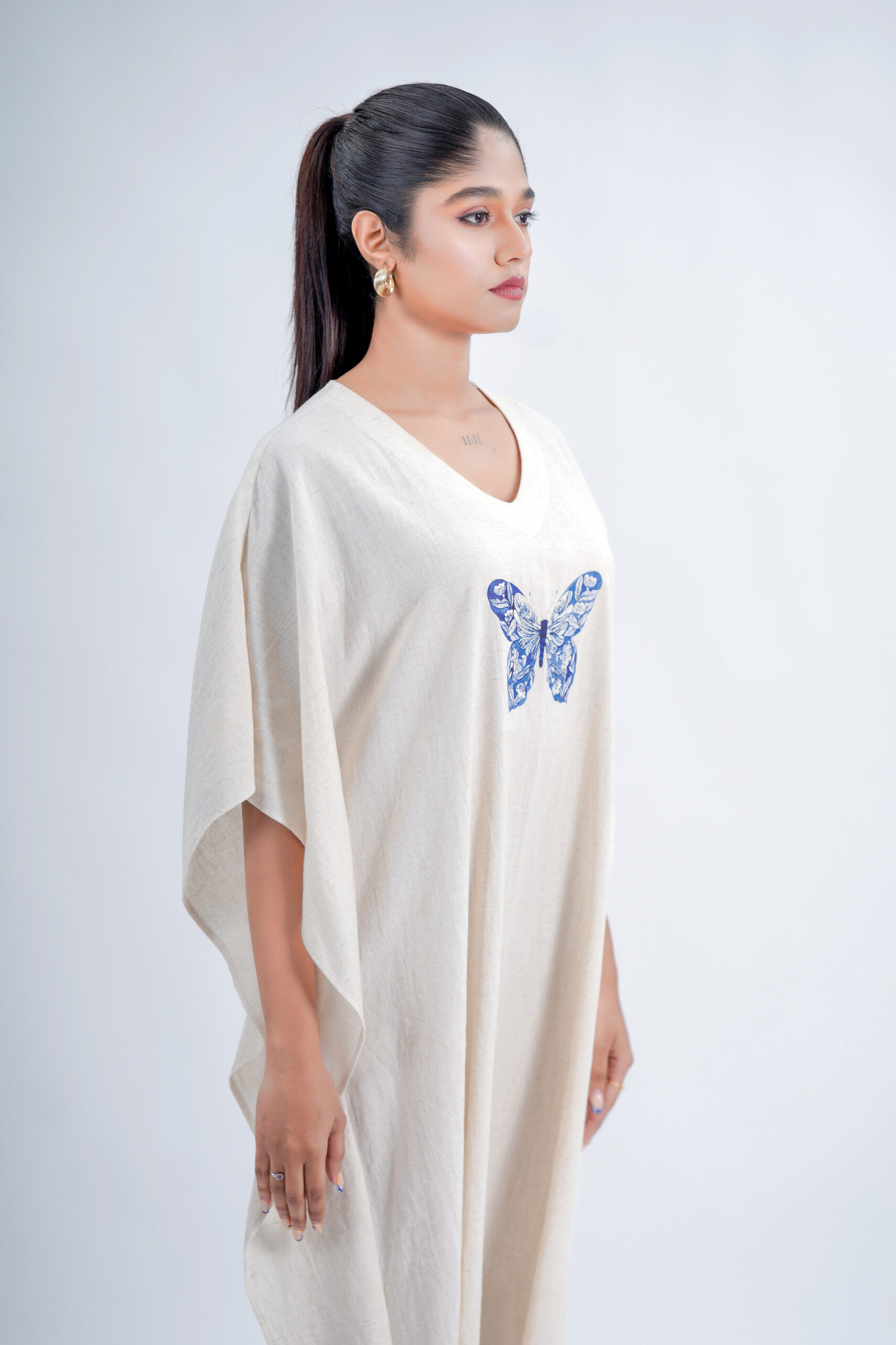 LINEN COTTON KAFTAN