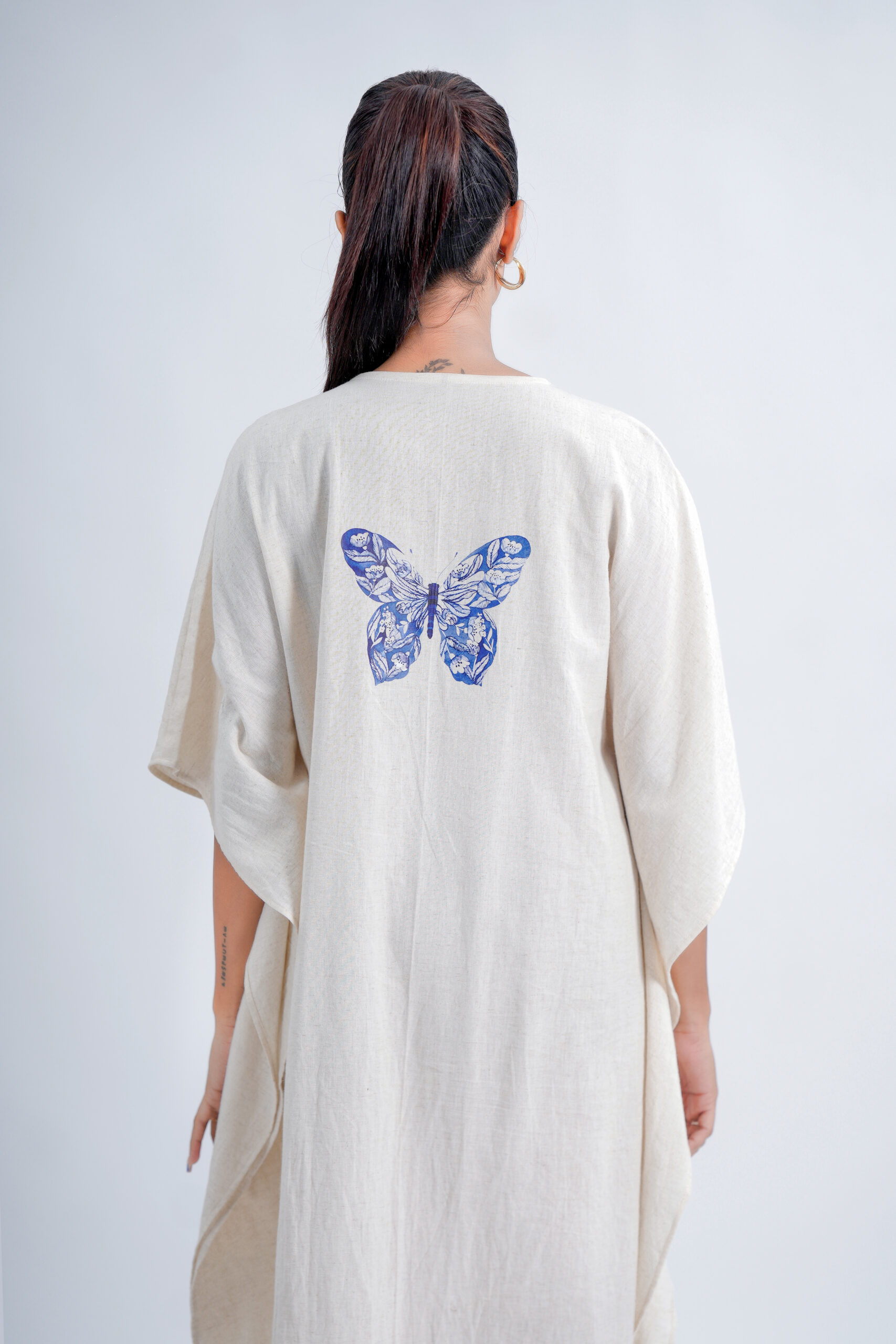 LINEN COTTON KAFTAN